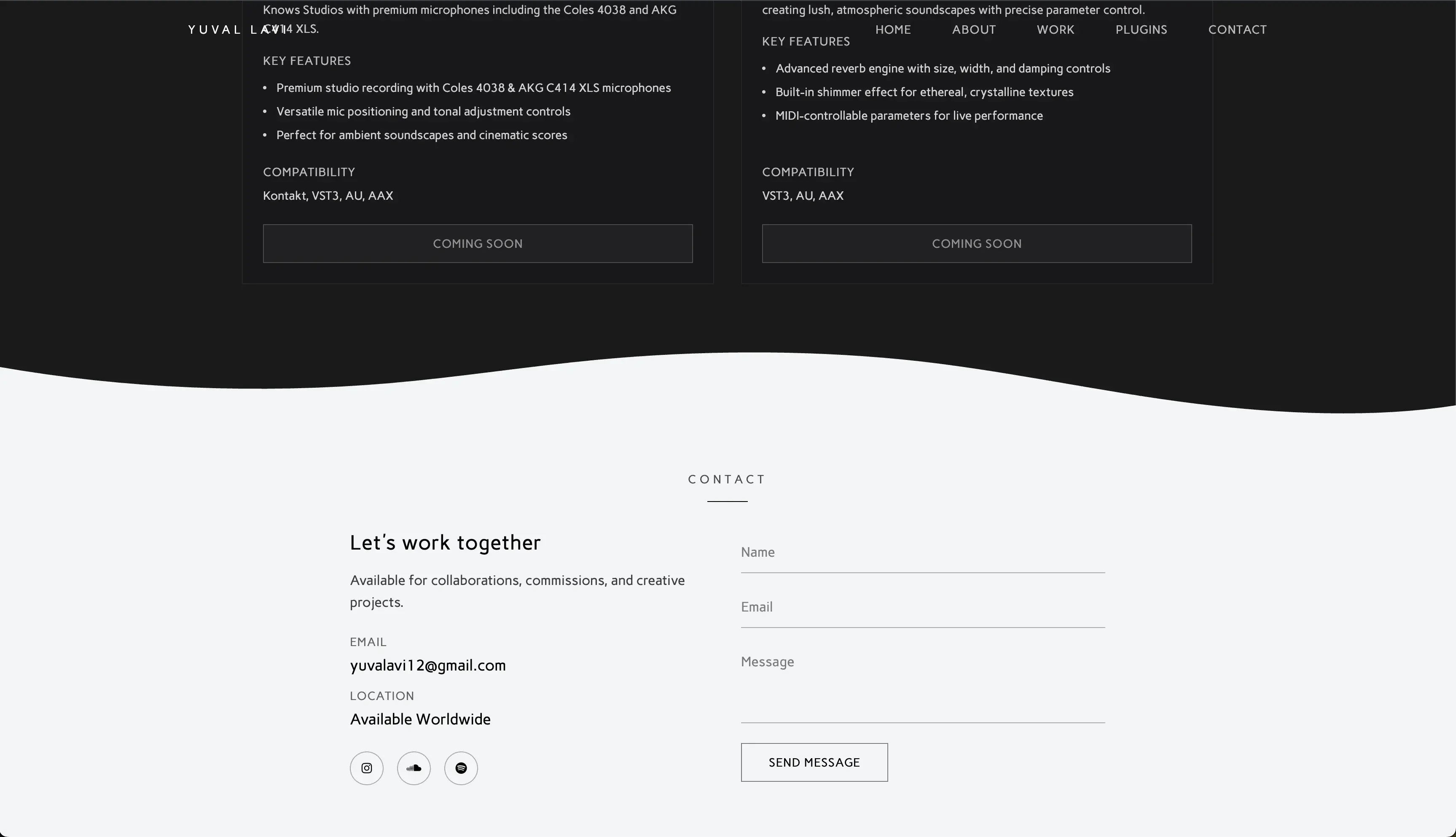 Film Composer Portfolio screenshot 4